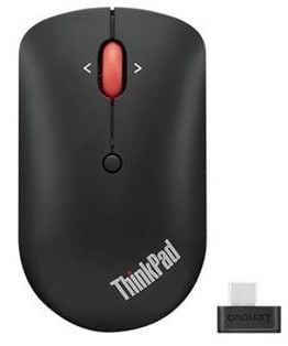 B-Ware Lenovo Think Pad Compact Maus Kabellos Wireless Mouse 2400dpi 6 Tasten Schwarz - 195892016854
