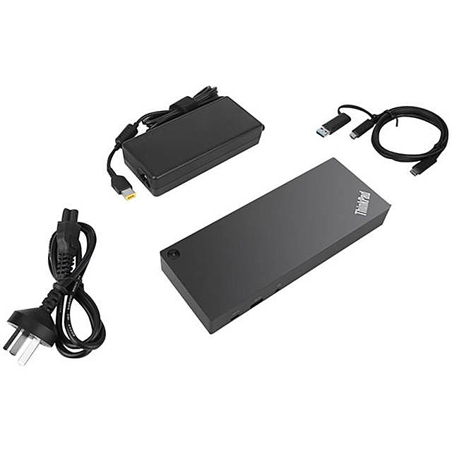 B-Ware Lenovo Think Pad Hybrid Usb C With Usb A Dock Eu Notebook Dockingstation Passend  - 191999788403