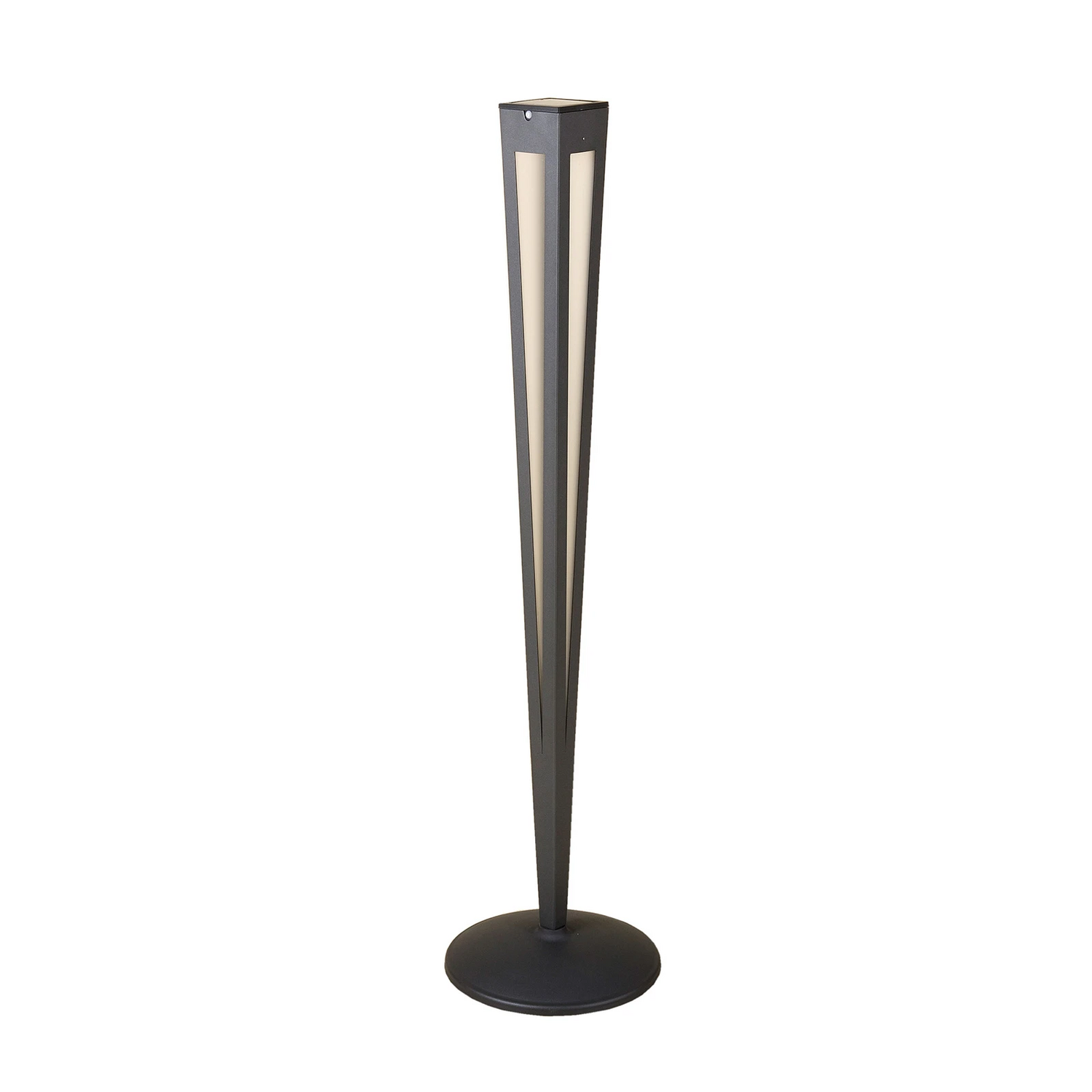 B-Ware Les Jardins Led Solarfackel Leuchte Tinka Sensor Gartenfackel 120 Cm Grau - 3561619000272