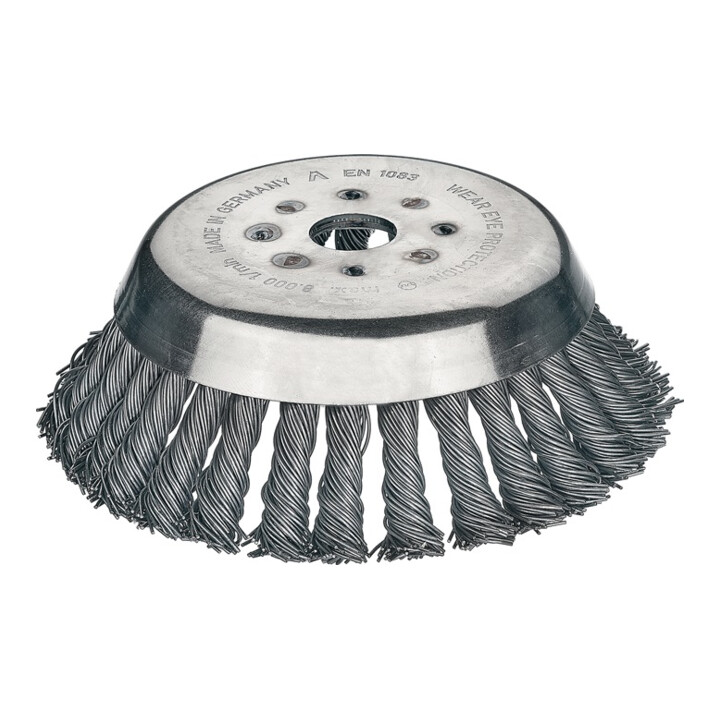 Lessmann Kegelbürste Drahtbürste Motorsensen Unkraut Stein 155mm 0 5mm 20mm B-Ware - 4017359669358