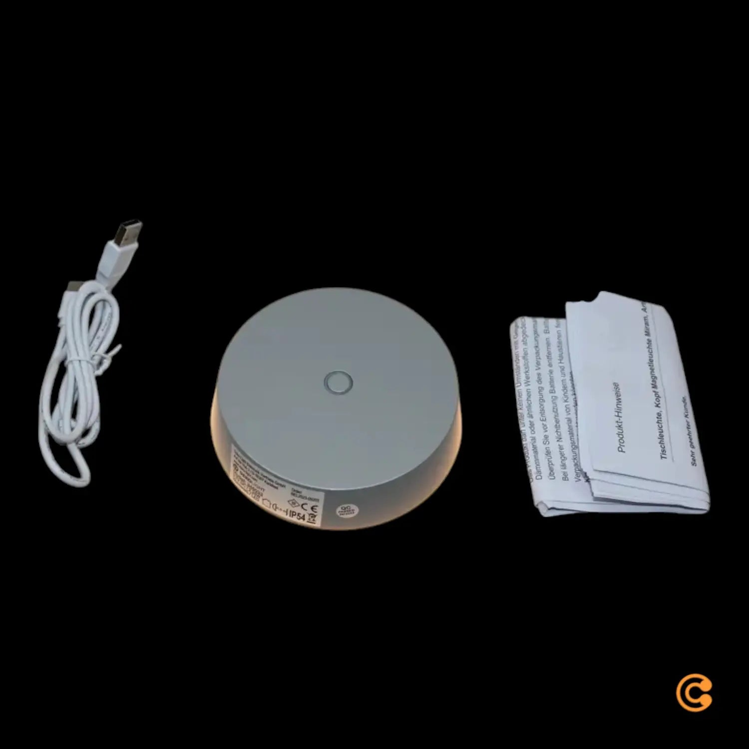 B-Ware Deko Light Tischlampe Kopf Magnetleuchte Miram Lampe Leuchte Siehe Text/Foto - 4042943165510