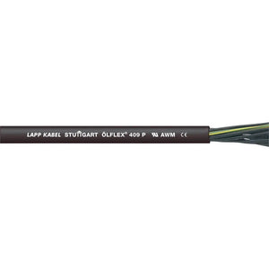 B-Ware Lapp Steuerleitung Steuerkabel ölflex 409 P Leitung 12 G 1.5mm² Schwarz 22 Meter