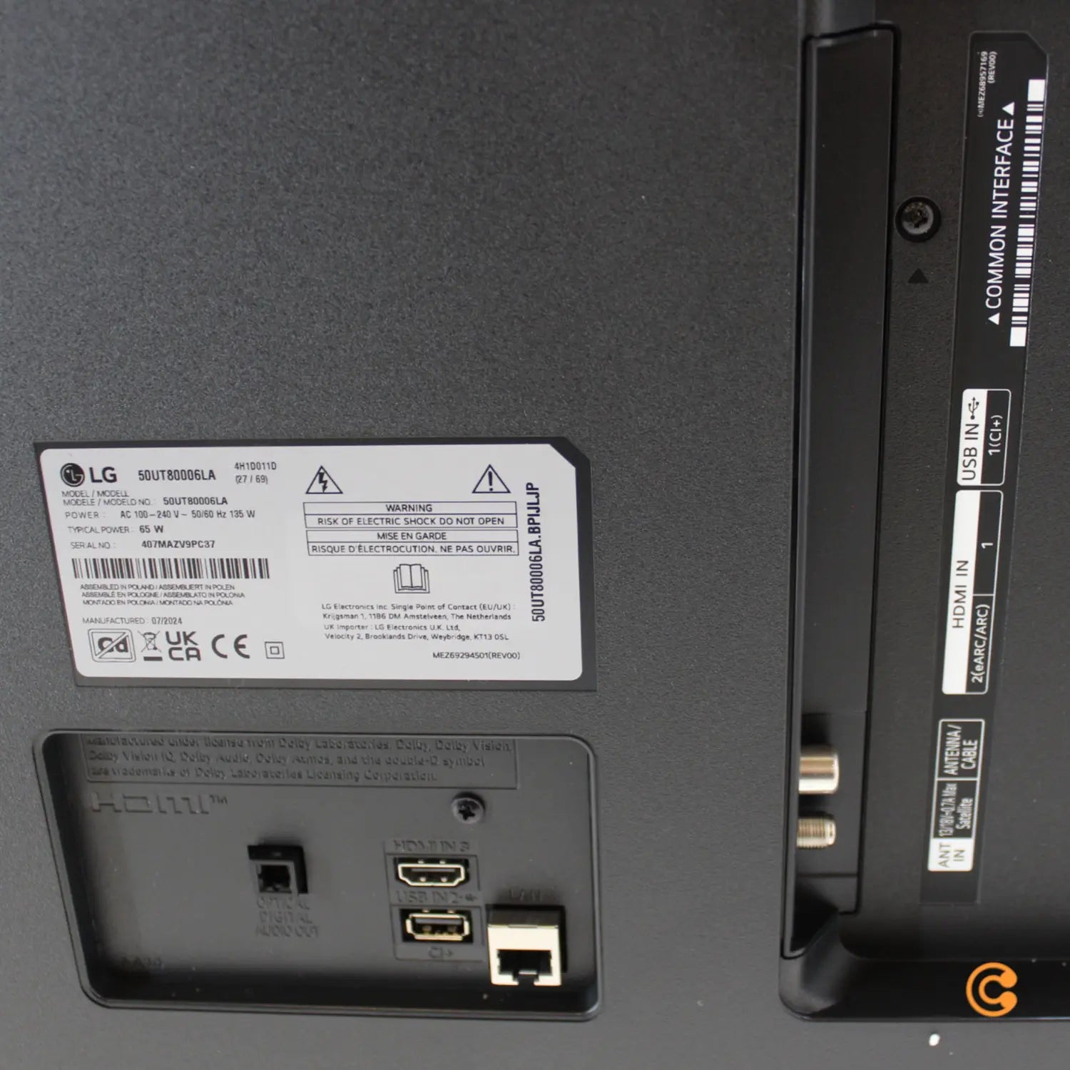 B-Ware Lg Electronics Lcd Tv Fernseher 4 K Ultra Hd 50 Zoll Schwarz Magic Remote  - 8806084694607