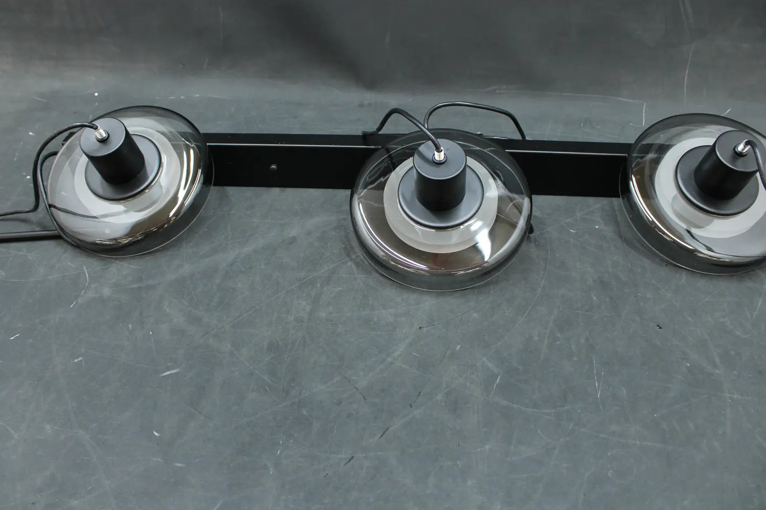 B-Ware Liadomo Pendelleuchte Hängelampe Led Fernbedienung Volos Serie Schwarz Glas - 4252008714847