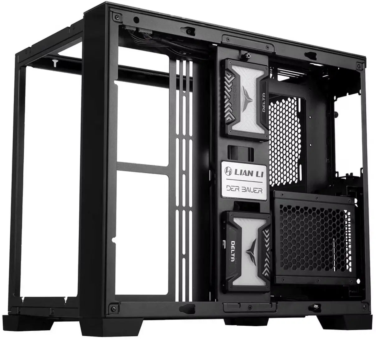 B-Ware Lian Li Pc Gehäuse Mini Tower Computergehäuse Schwarz Seitenfenster Usb C - 4718466011176