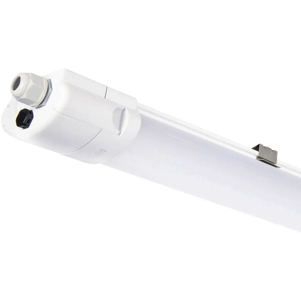 B-Ware Lichtline Faro X3 Led Feuchtraumleuchte Wannenlampe Neutralweiß 23 W 80cm 2 Stück - 4260374014058