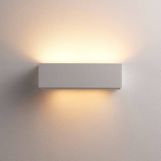 Lindby Gips Wandleuchte Benno Wandlampe Wandleuchte Flurleuchte Lampe G9 Led Weiß B-Ware - 4251096533729
