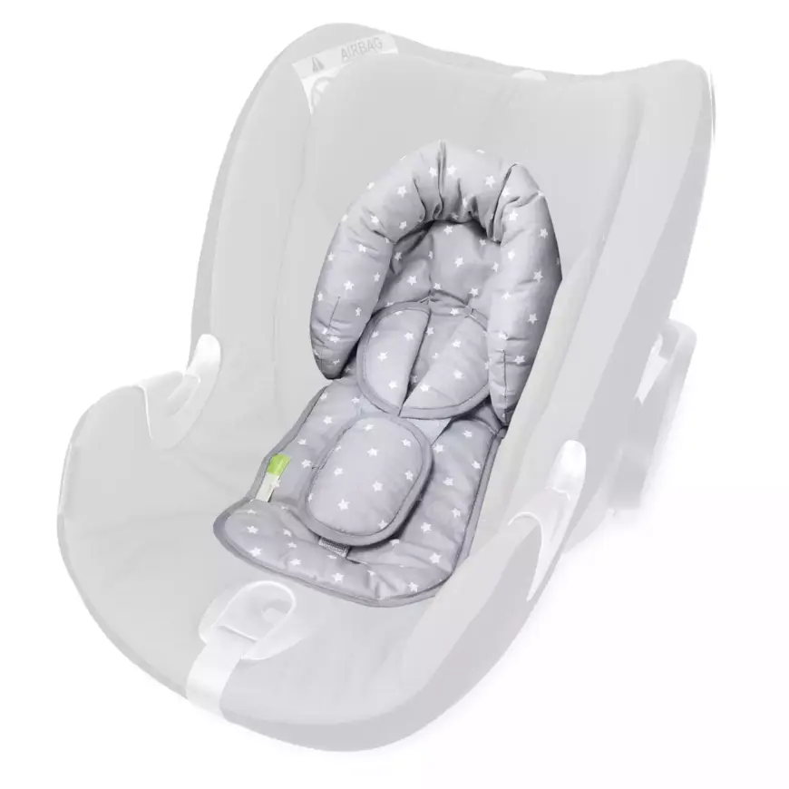 B-Ware Liebes Von Priebes Sitzverkleinerer Polster Emil Stars Grau Gr 0+ - 4250569108129