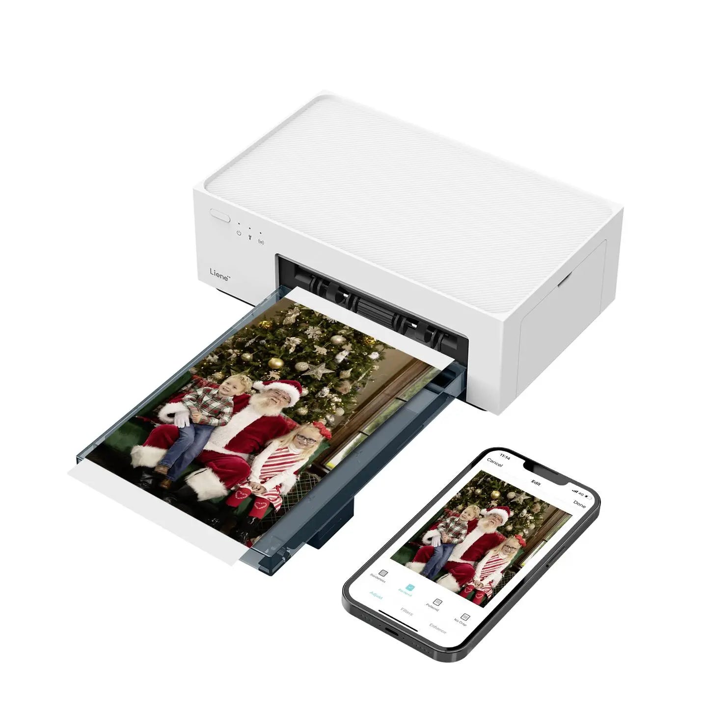 B-Ware Liene Amber M100 Fotodrucker Druckgerät Foto Printer 4x6 Zoll Farbfoto - 6971398600858