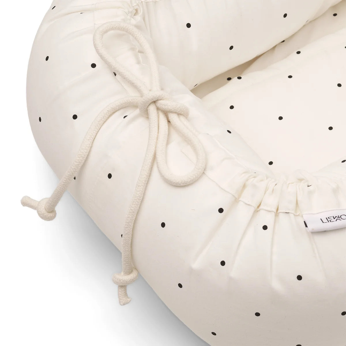 LIEWOOD Babytrage Babytragetasche Gro OEKO TEX Baumwolle ecru - 5715493403812