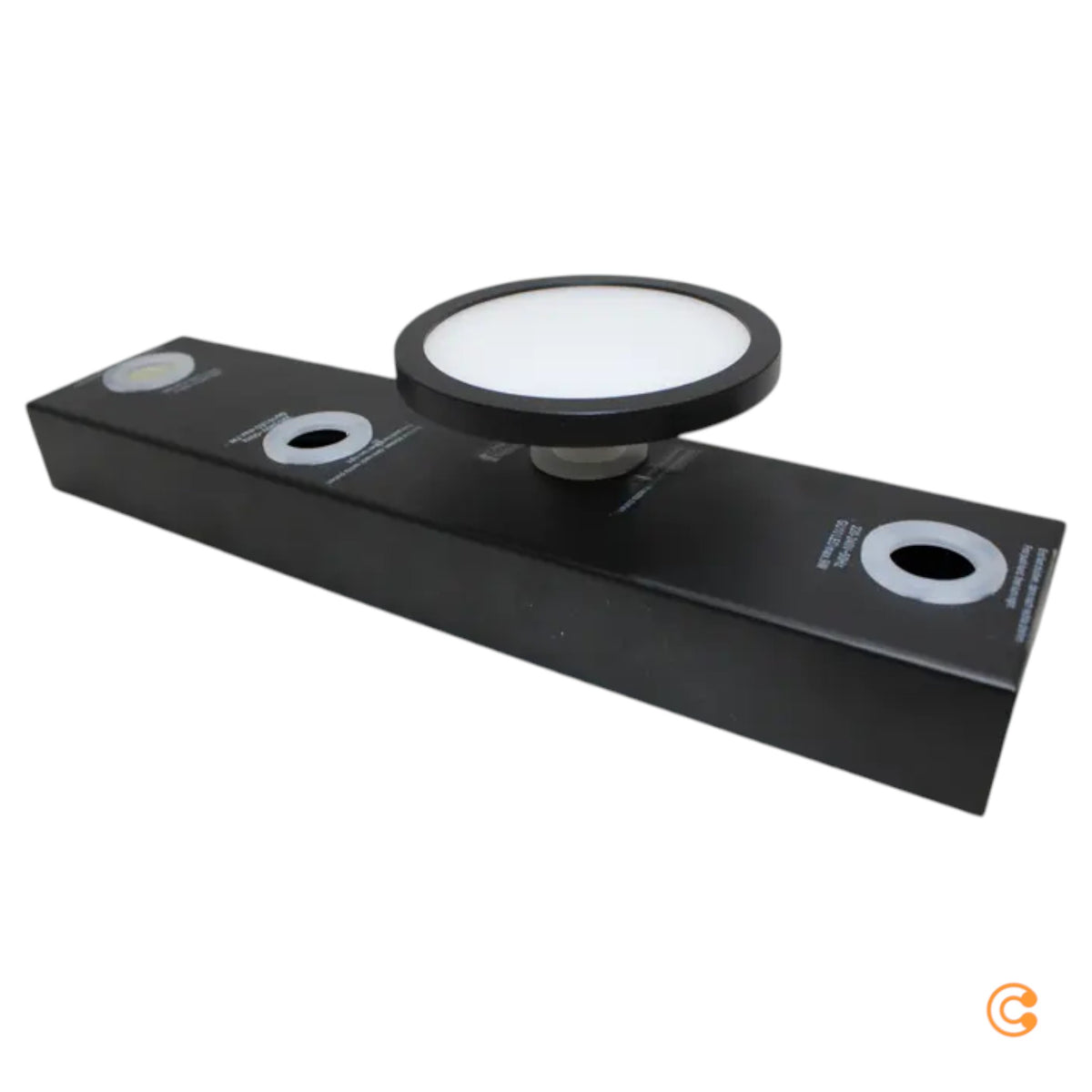 LIGHTME Deckenleuchte Deckenlampe LED Aqua GU10 schwarz Lampen austauschbar964 - 4020856856596