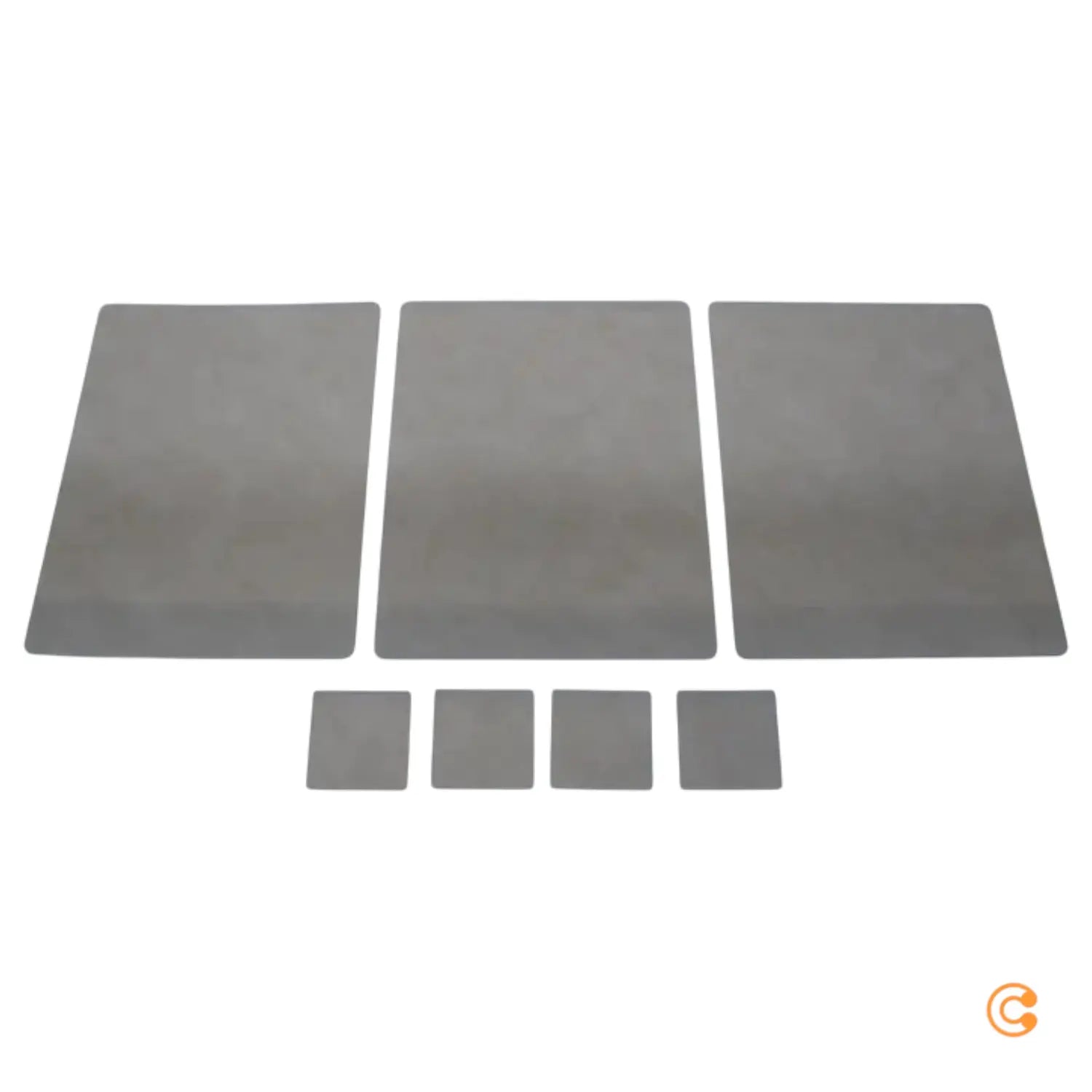 B-Ware Lind Dna Tischset Unterlage Leder Hellgrau Geschenkset Square Siehe Text/Foto - 5711905514664