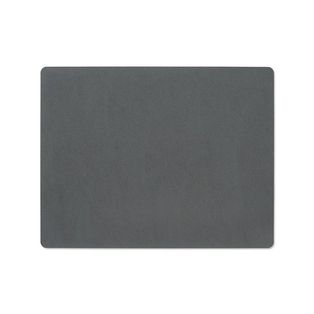 B-Ware Lind Dna Tischset Platzset Square L Leder Anthrazit Tischunterlage 2 Stück - 5711590996622