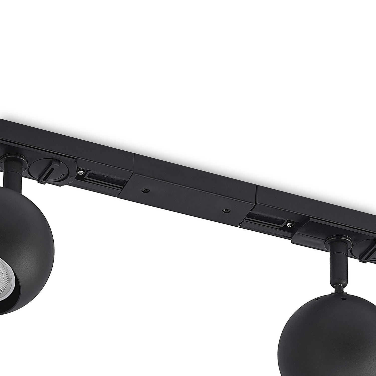 B-Ware Lindby Guus 1 Phasen Schienensystem Deckenlampe Lampe Leuchte 4 Fl. Gu10 Schwarz