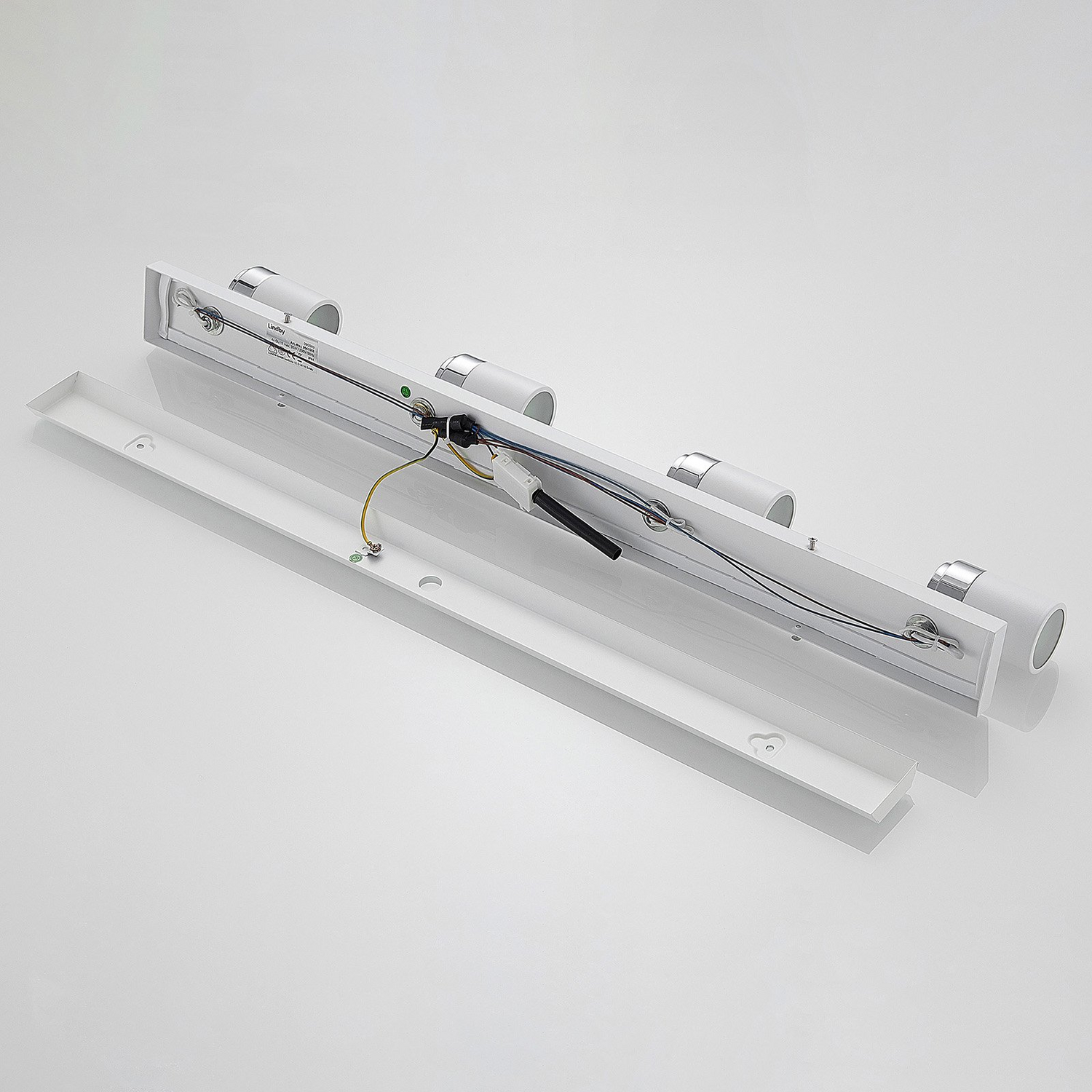 B-Ware Lindby Deckenstrahler Kardo Deckenlampe Hängelampe Lampe 4 Flammig Gu10 Weiß