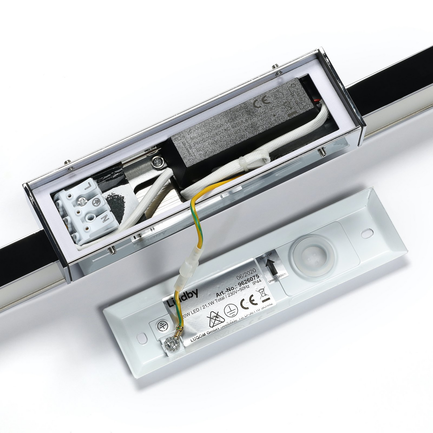 B-Ware Lindby Alenia Led Badlampe Badleuchte Spiegelleuchte Spiegellampe Lampe 120960
