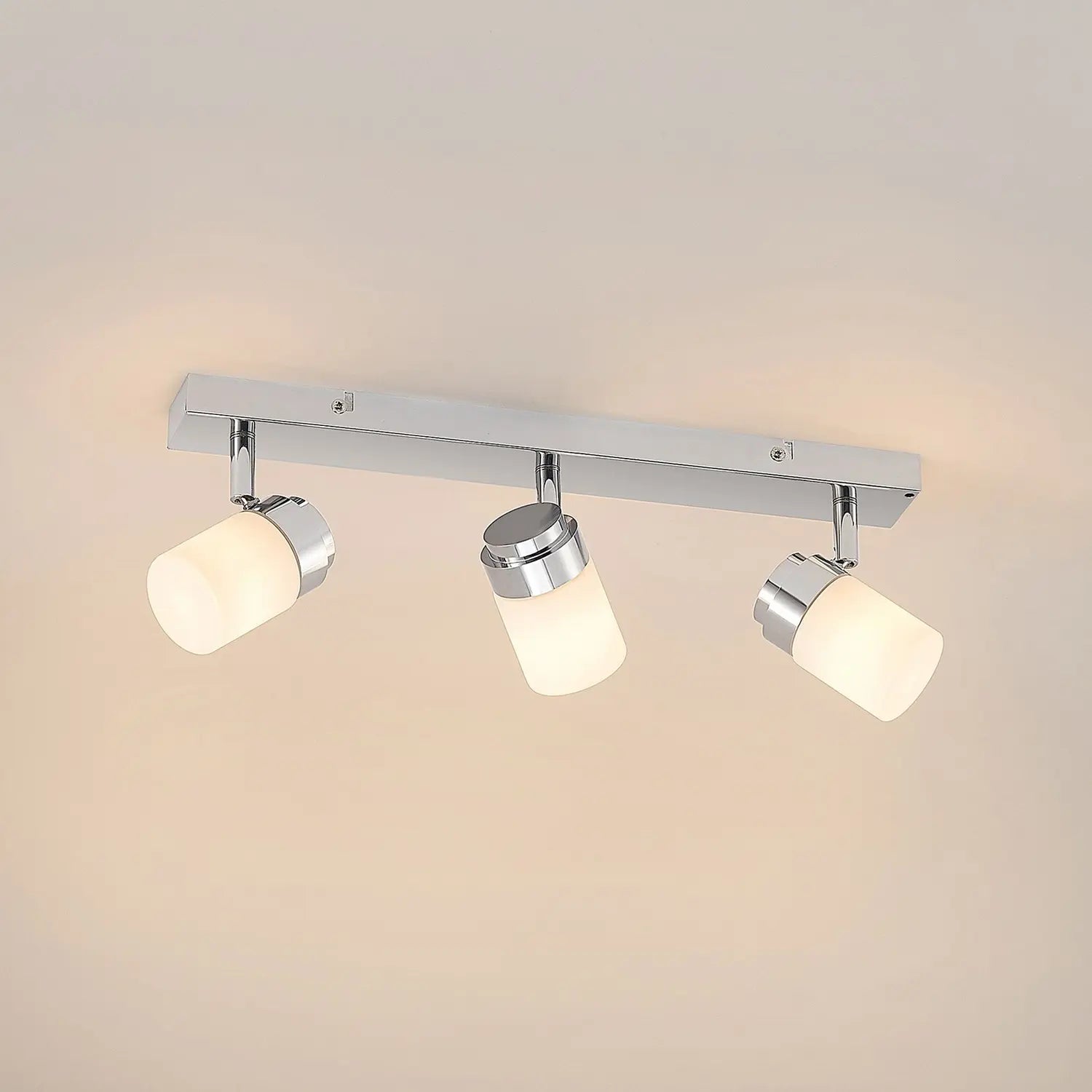 B-Ware Lindby Alimari Deckenstrahler Chrom Deckenlampe Deckenleuchte Leuchte Lampe Lang