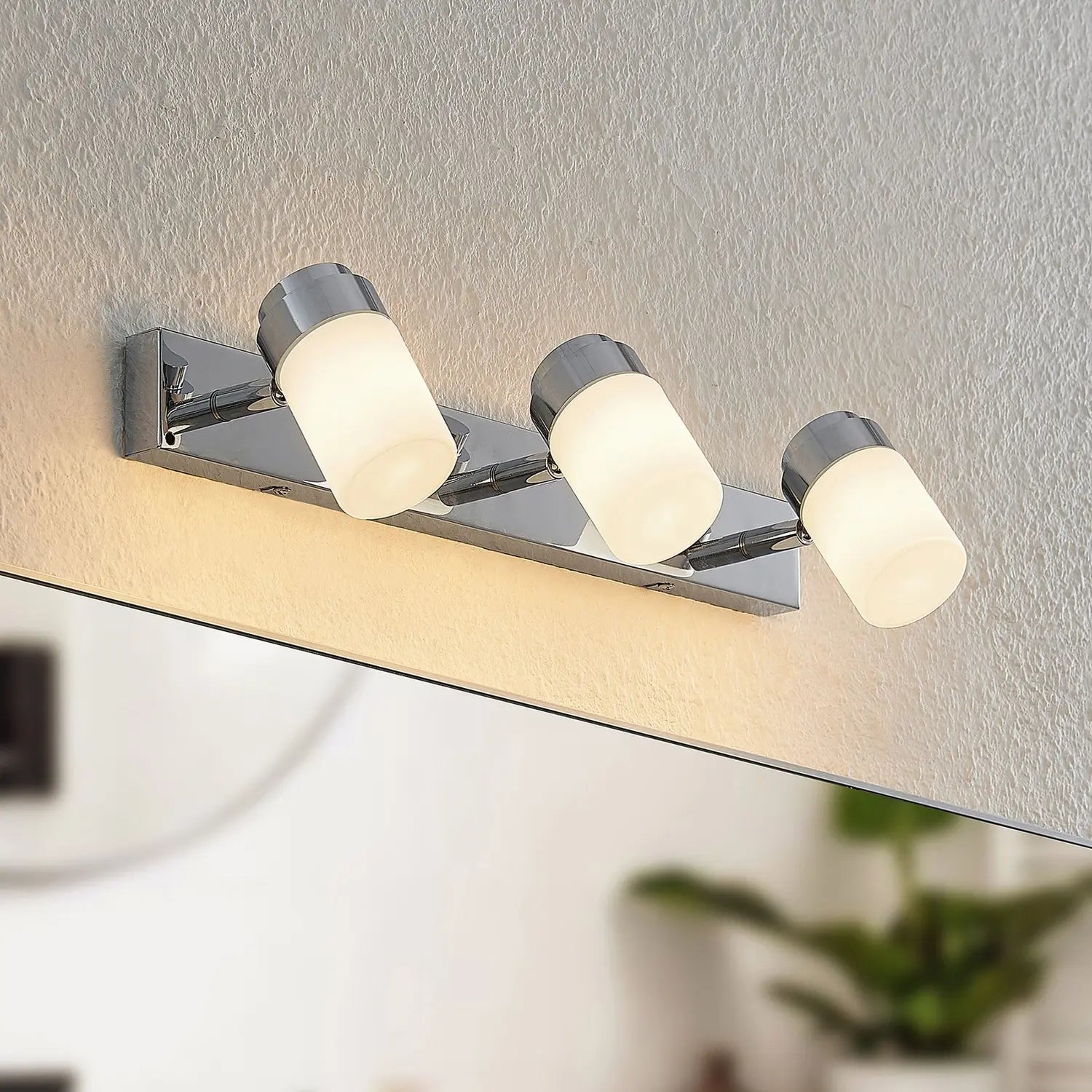 B-Ware Lindby Alimari Deckenstrahler Chrom Deckenlampe Deckenleuchte Leuchte Lampe Lang