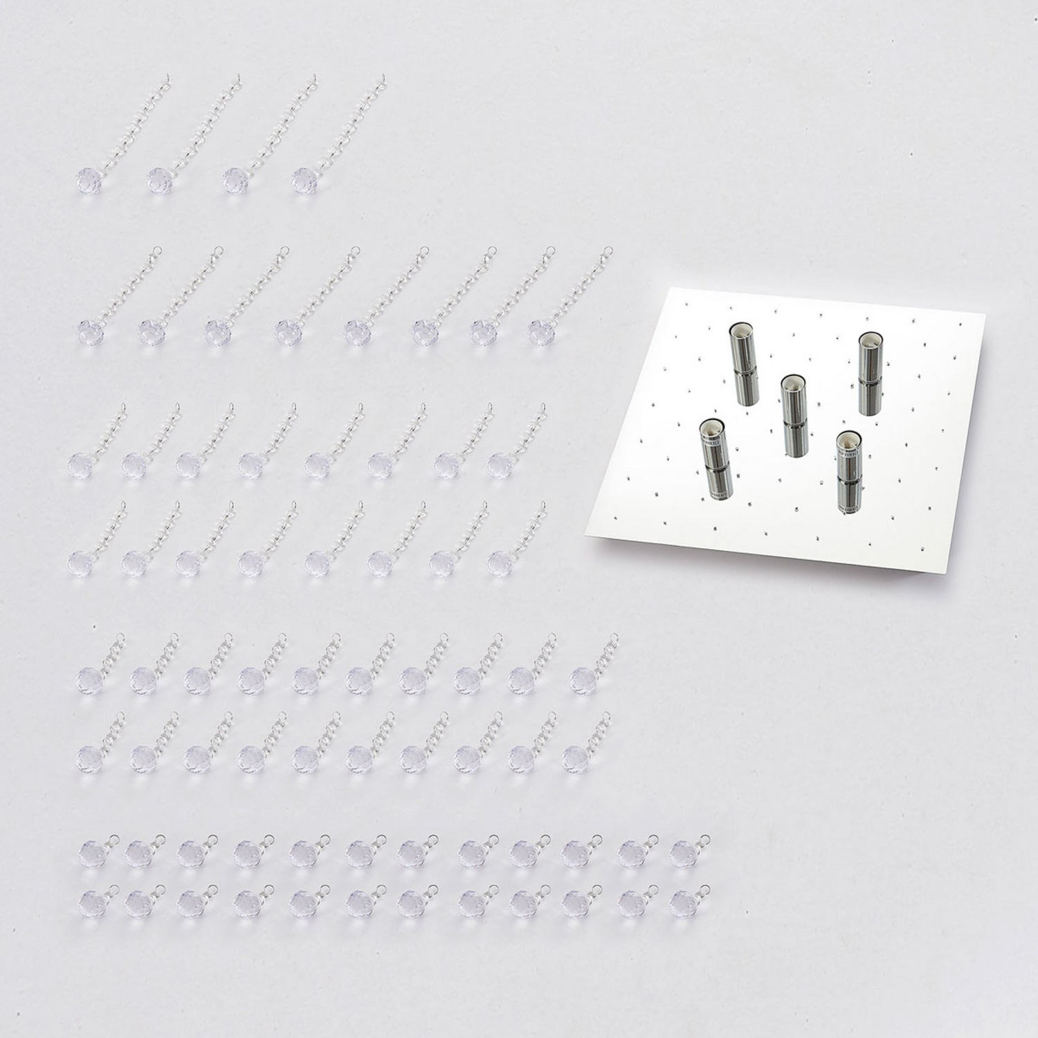B-Ware Lindby Annica Deckenlampe Deckenleuchte Lampe Leuchte Licht Acrylbehang Sil266
