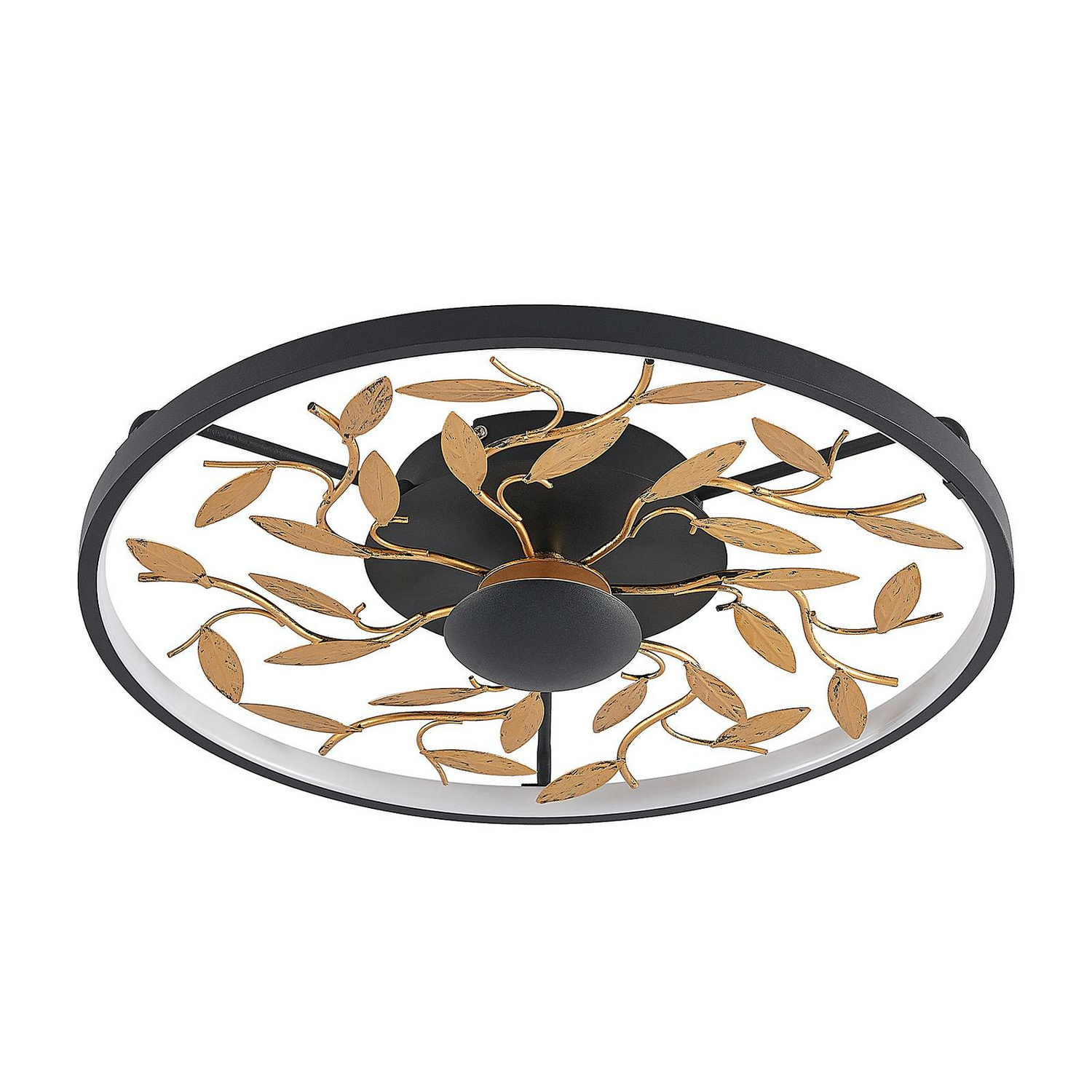 B-Ware Lindby Annleorie Led Deckenlampe Deckenlampe Lampe Leuchte Licht Schwarz Gold - 4251096598520