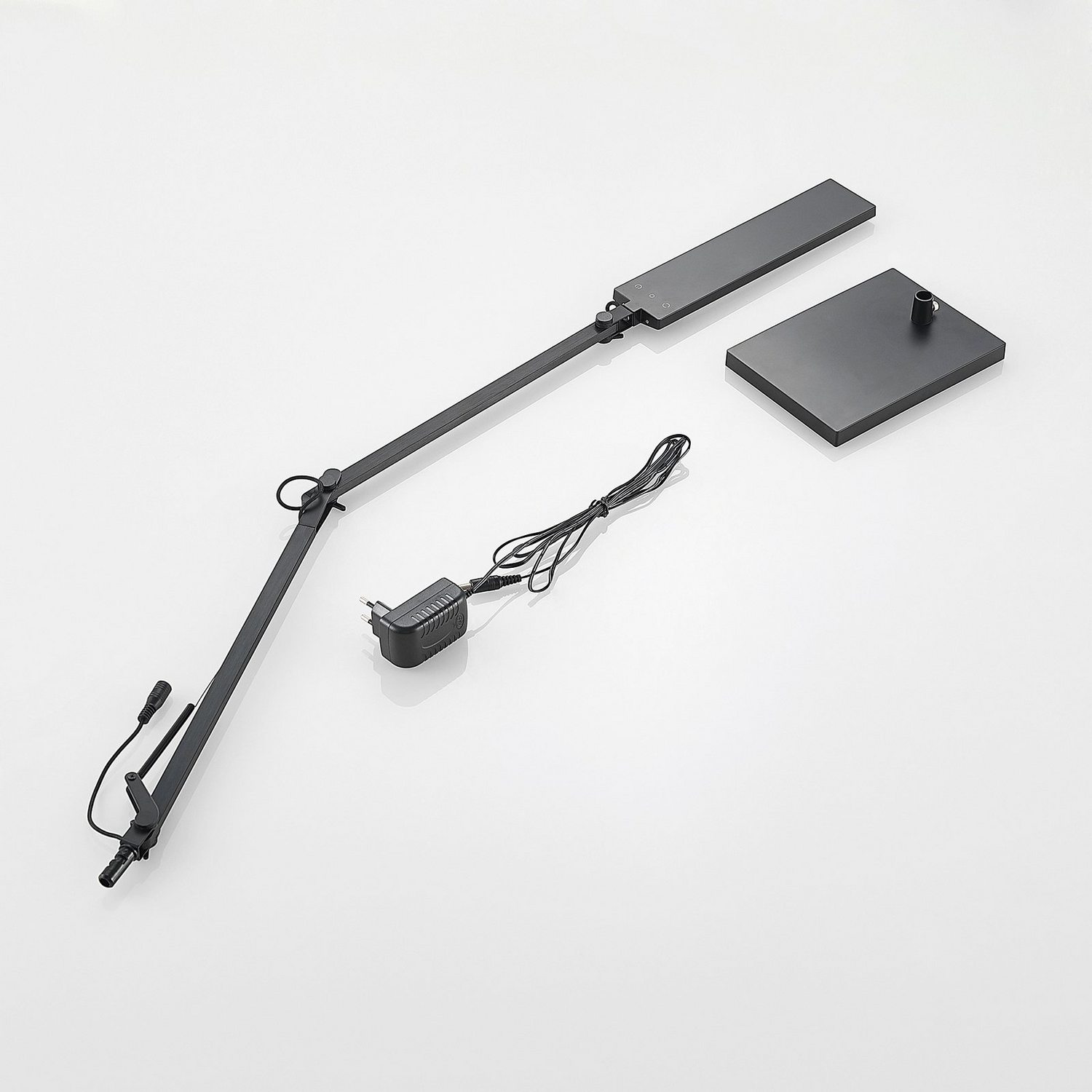 B-Ware Lindby Schreibtischlampe Tischleuchte Led Antisa Schwarz Dimmbar Cct Memory F562