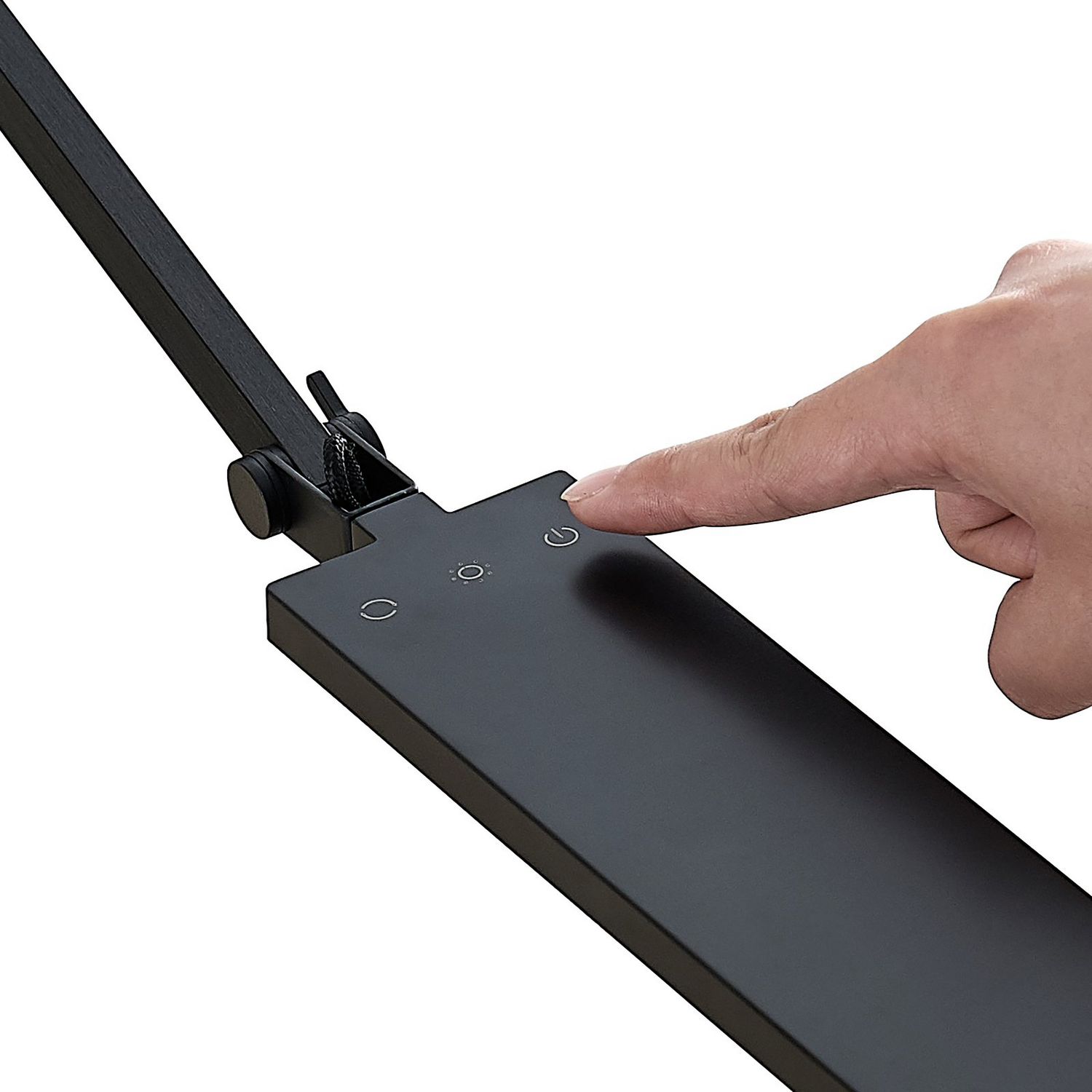 B-Ware Lindby Schreibtischlampe Tischleuchte Led Antisa Schwarz Dimmbar Cct Memory F562