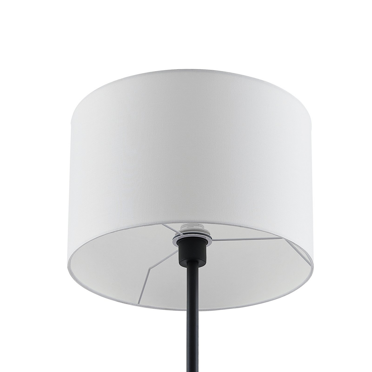 Lampadaire Lindby Aovan de seconde qualité, lampe sur pied, éclairage, étagère et port USB, noir 210