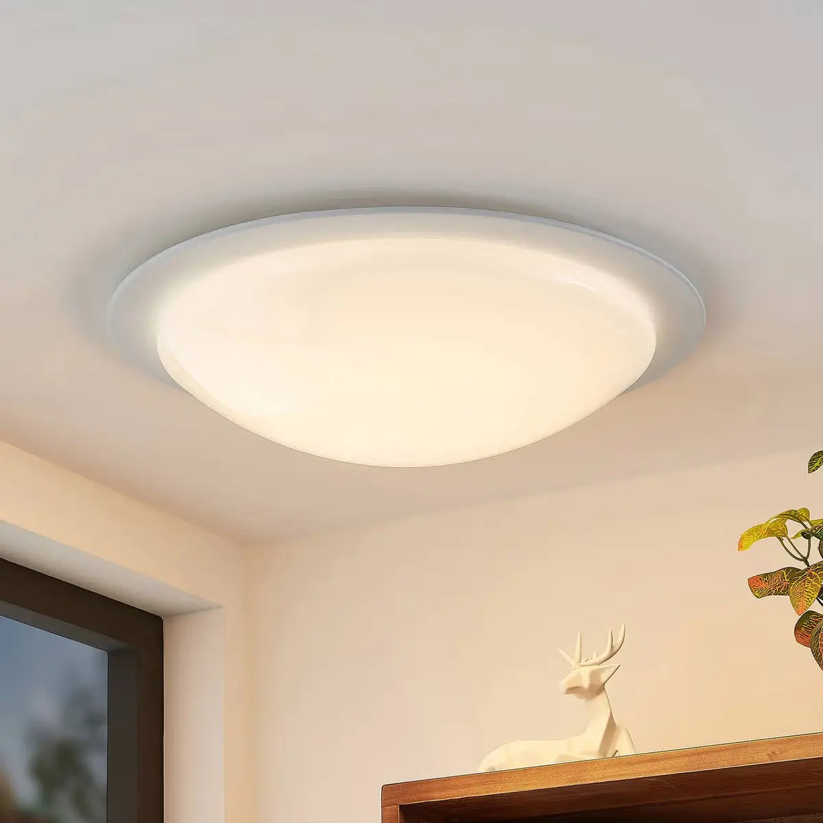 B-Ware Lindby Aurela Led Deckenlampe Deckenlampe Deckenleuchte Lampe Cct Rgb ø 58,5 Cm