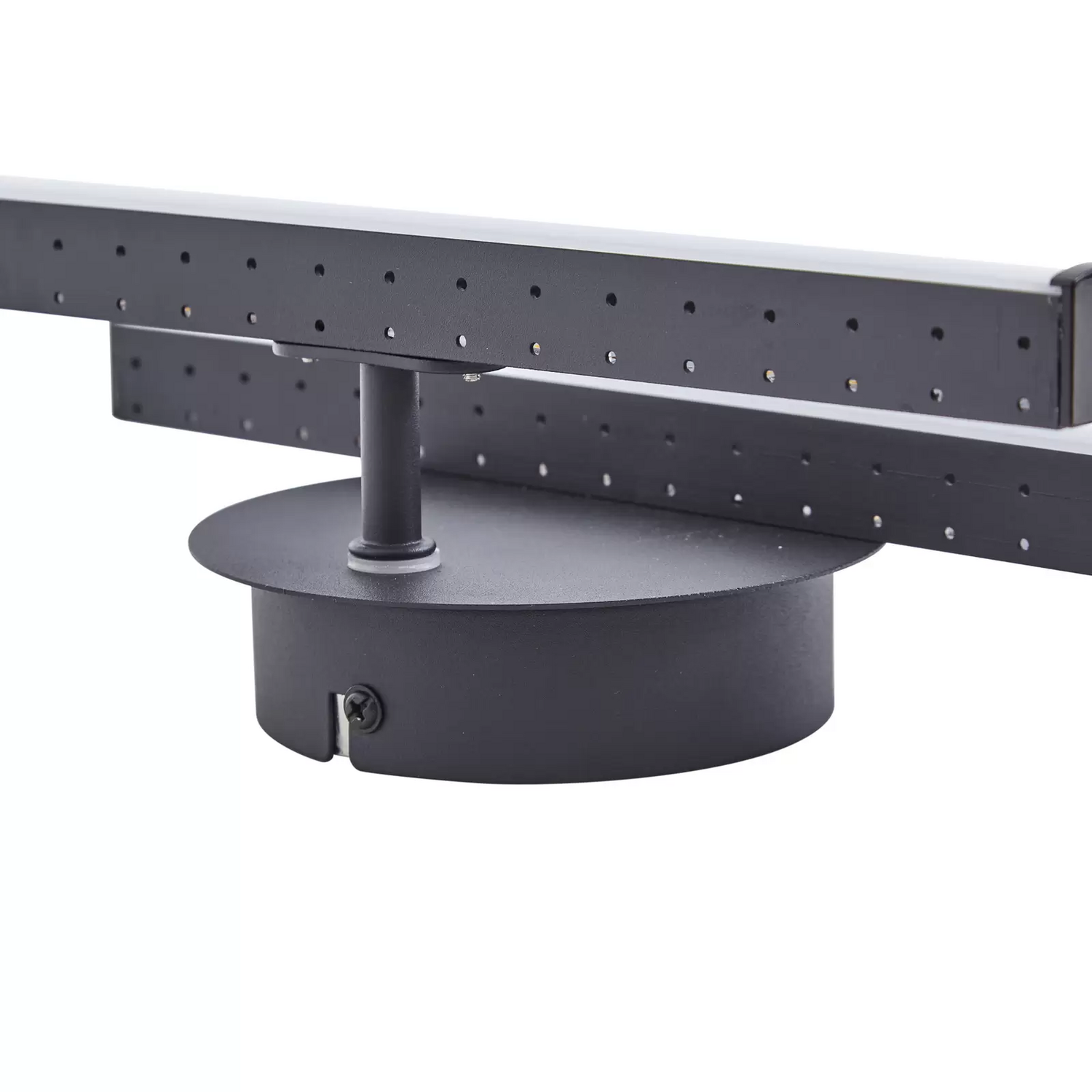 B-Ware Lindby Deckenleuchte Lampe Led Aurendor Mattschwarz Aluminium Eisen Kunststof850