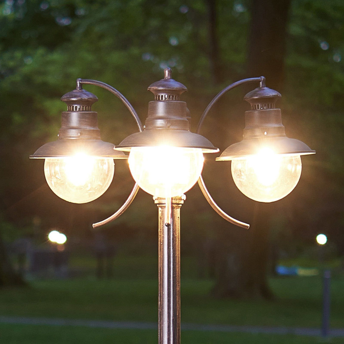 Lindby Kandelaber Eddie Gartenleuchte Gartenlampe Lampe Leuchte Sockelleuchte - 6291105704311