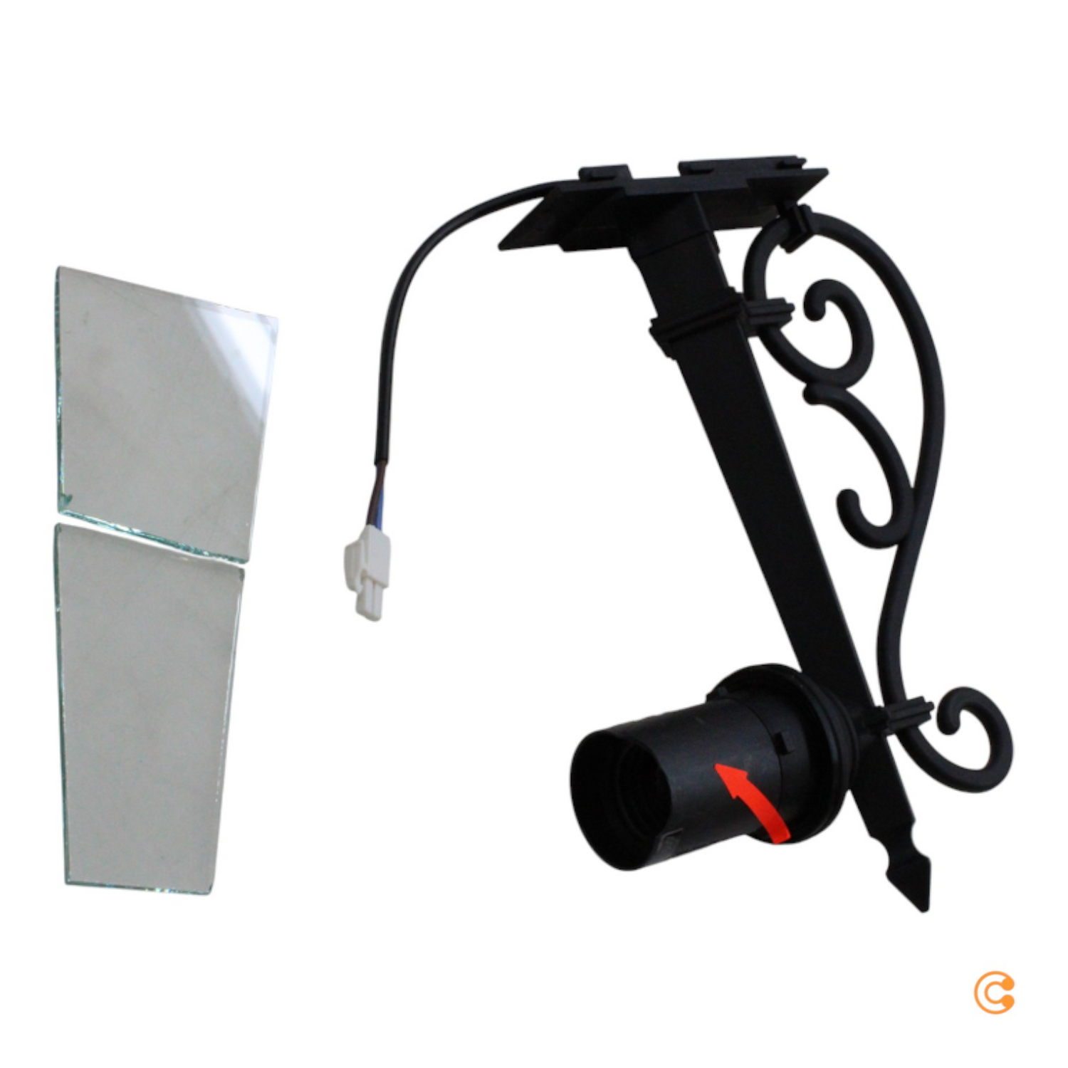 Lindby Nane Mastleuchte Gartenleuchte Laterne Gartenlaterne Gartenlampe Schwarz C-Ware - 4251096561371