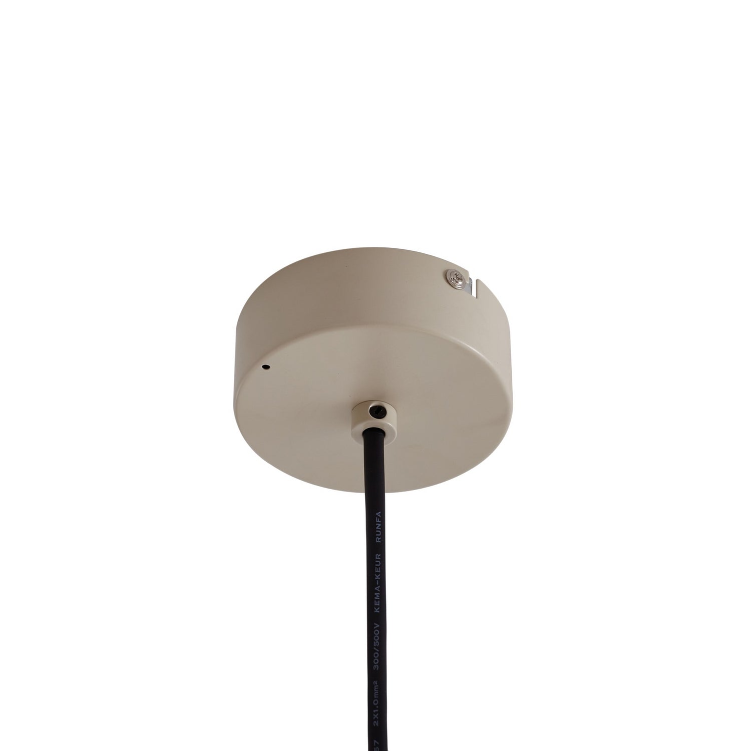 B-Ware Lindby Außenpendelleuchte Hängelampe Valdorin Beige Baumwolle Ip44 - 4251911797992