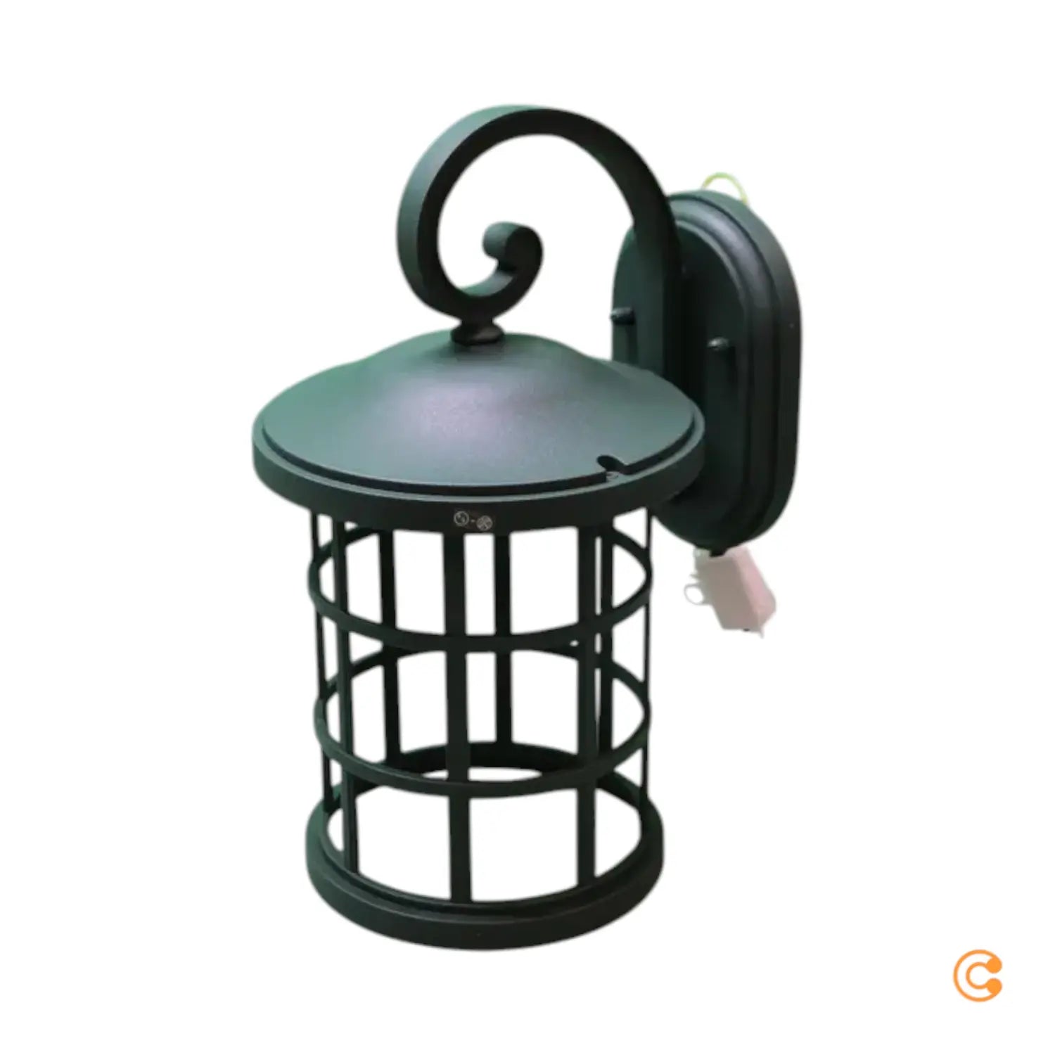 B-Ware Lindby Außenwandleuchte Außenlampe Ankea Grün Kunststoff Led Siehe Text/Foto - 4255830907166