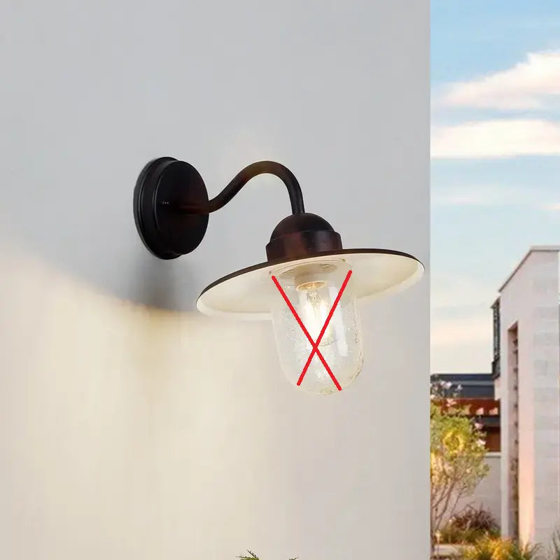 B-Ware Lindby Rostbraune Außenwandlampe Außenwandleuchte Lampe Filip Siehe Text/Foto - 4251096517484
