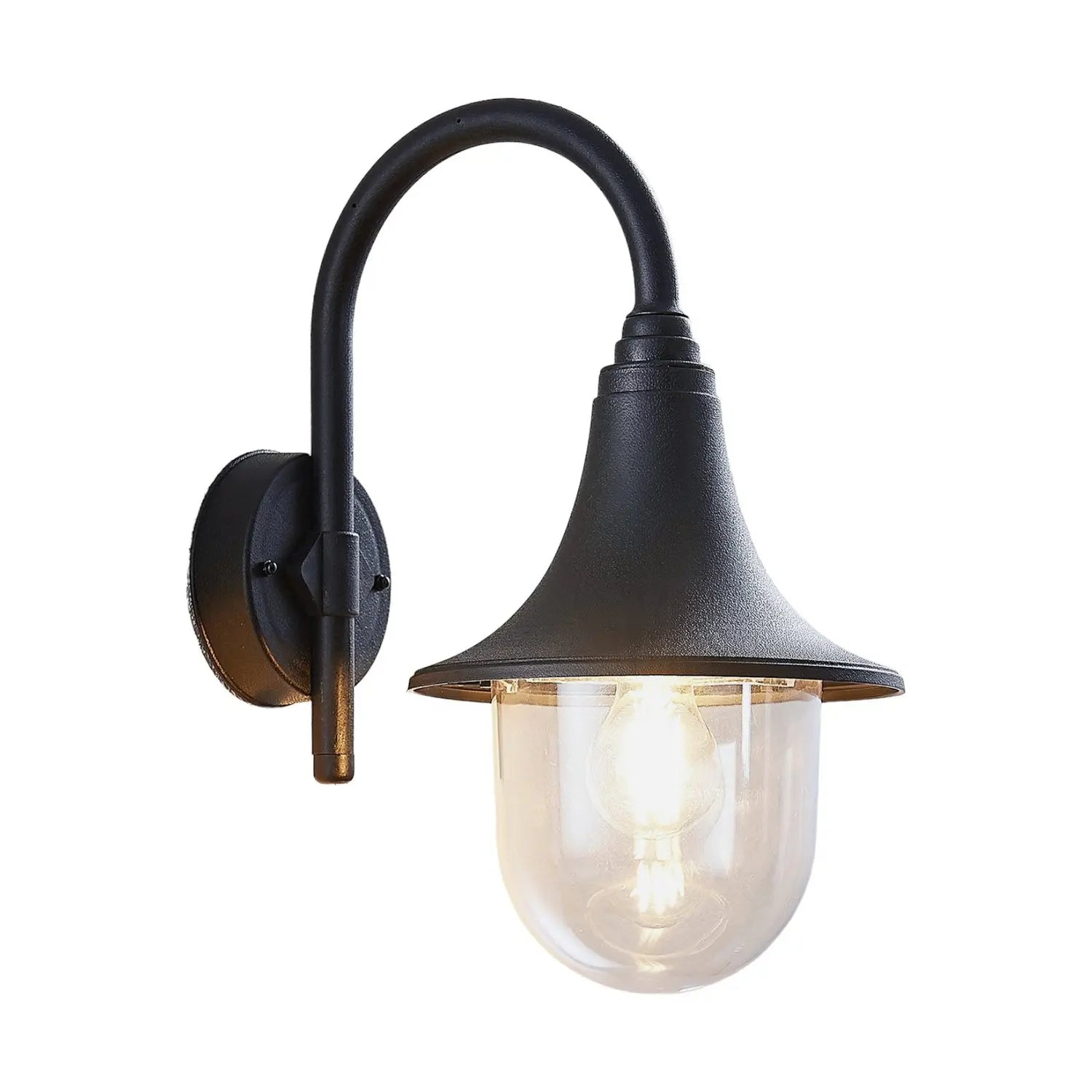 B-Ware Lindby Außenwandlampe Nalevi Außenwandleuchte Wandleuchte Lampe Leuchte 2 Stück - 4251096561425