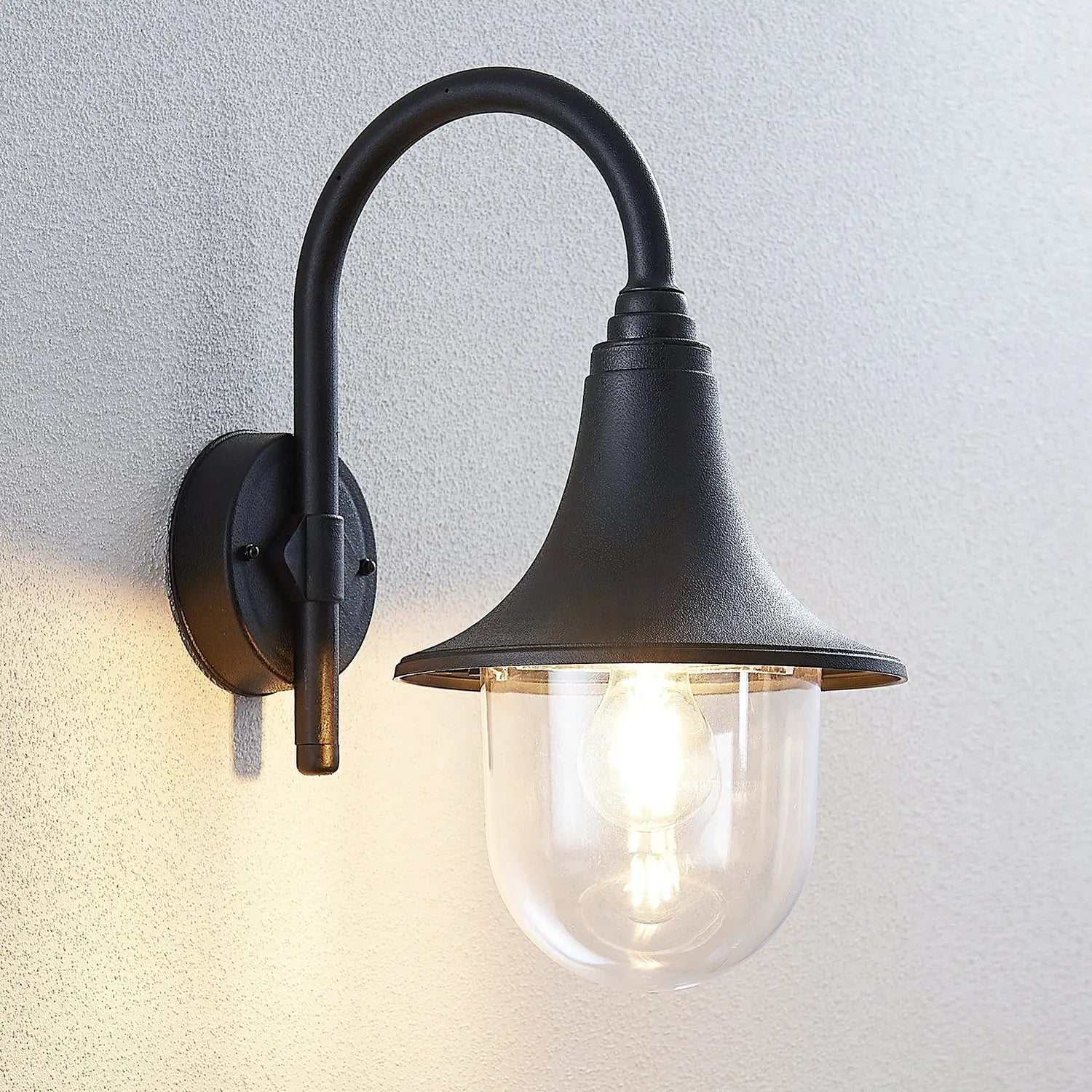 B-Ware Lindby Außenwandlampe Nalevi Außenwandleuchte Wandleuchte Lampe Leuchte 2 Stück - 4251096561425