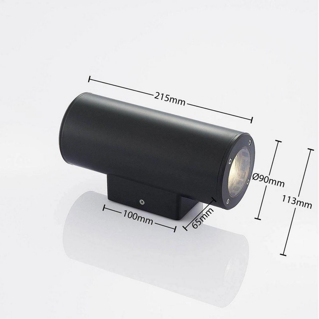 Lindby Außenwandleuchte Nati Außenwandlampe Wandleuchte Lampe Gu10 2 Stück B-Ware - 4251096561272