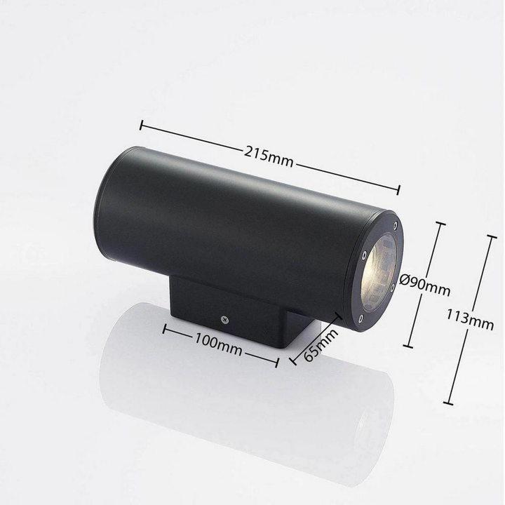 Lindby Außenwandleuchte Nati Außenwandlampe Wandleuchte Lampe Gu10 2 Stück B-Ware - 4251096561272