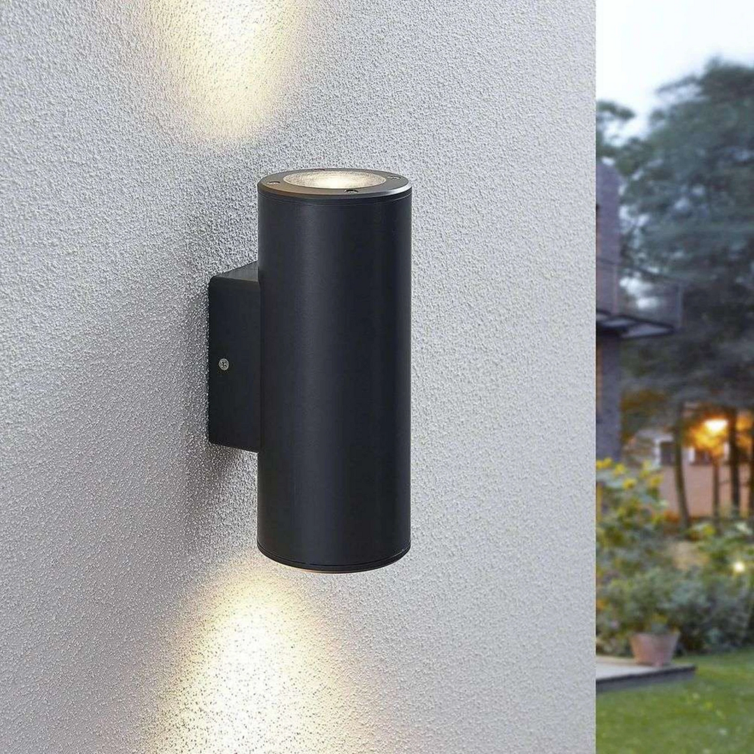 Lindby Außenwandleuchte Nati Außenwandlampe Wandleuchte Lampe Gu10 2 Stück B-Ware - 4251096561272