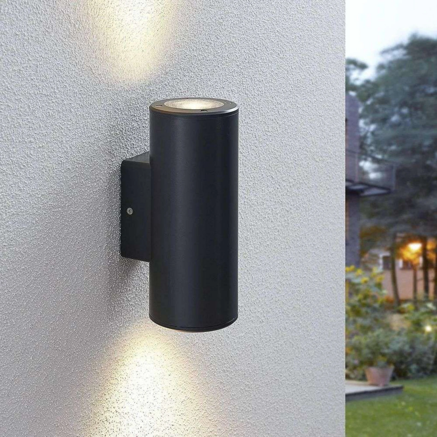 Lindby Außenwandleuchte Nati Außenwandlampe Wandleuchte Lampe Gu10 2 Stück B-Ware - 4251096561272
