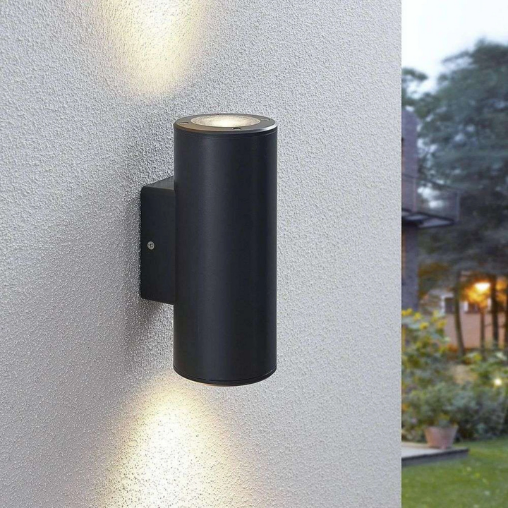 Lindby Außenwandleuchte Nati Außenwandlampe Wandleuchte Lampe Gu10 2 Stück B-Ware - 4251096561272