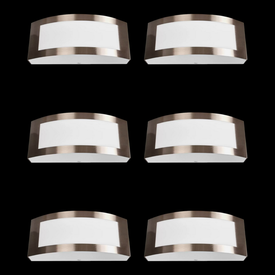 Lindby Raja Außenwandlampe Außenlampe Außenleuchte Lampe Leuchte 6 Stück B-Ware - 4251096510881