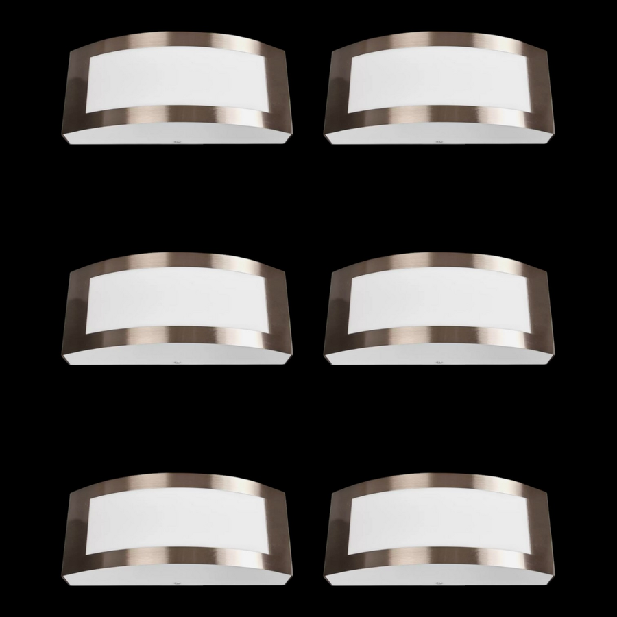 Lindby Raja Außenwandlampe Außenlampe Außenleuchte Lampe Leuchte 6 Stück B-Ware - 4251096510881