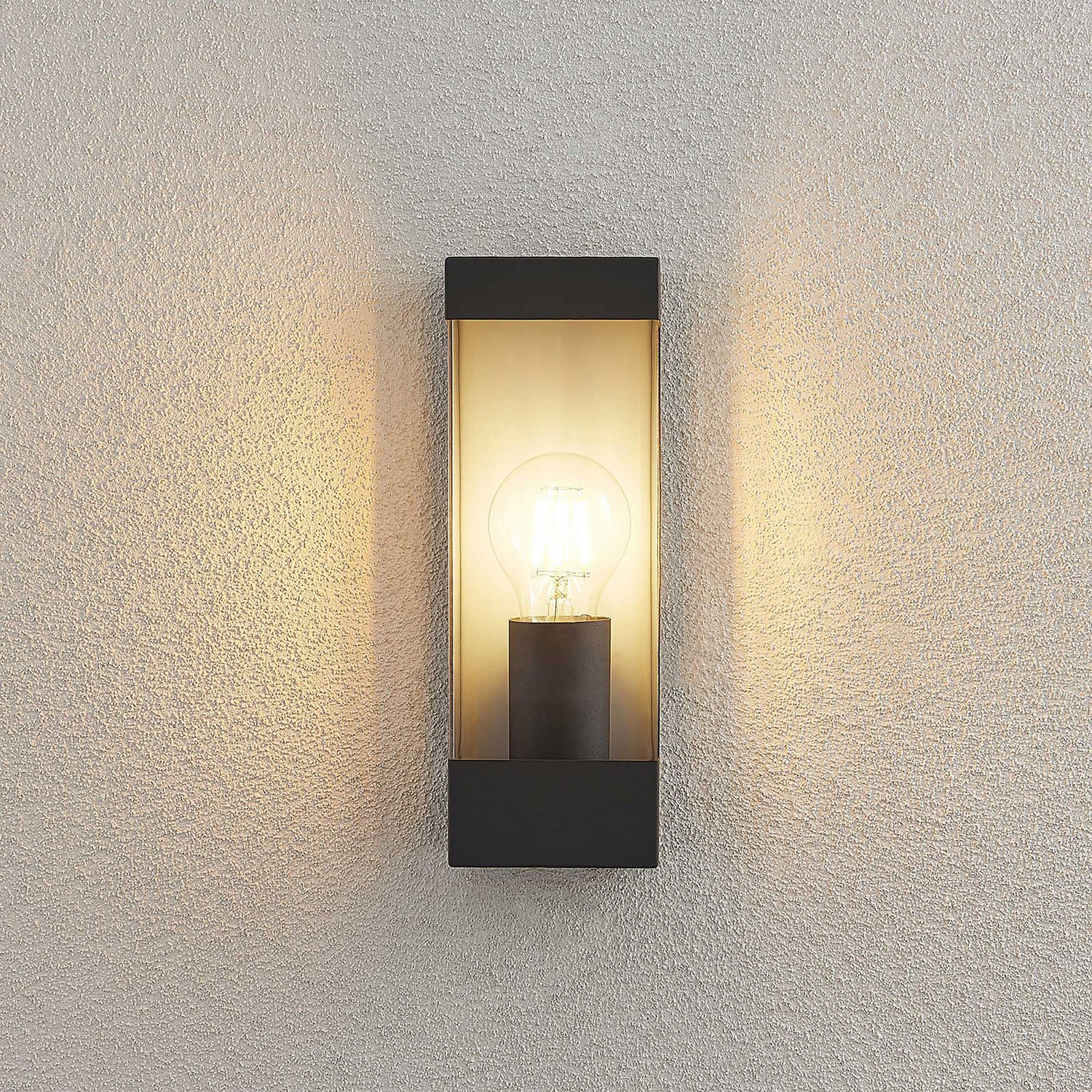 B-Ware Lindby Tilian Außenwandleuchte Außenlampe Lampe Leuchte E27 Wandleuchte 2 Stück - 4251096575972
