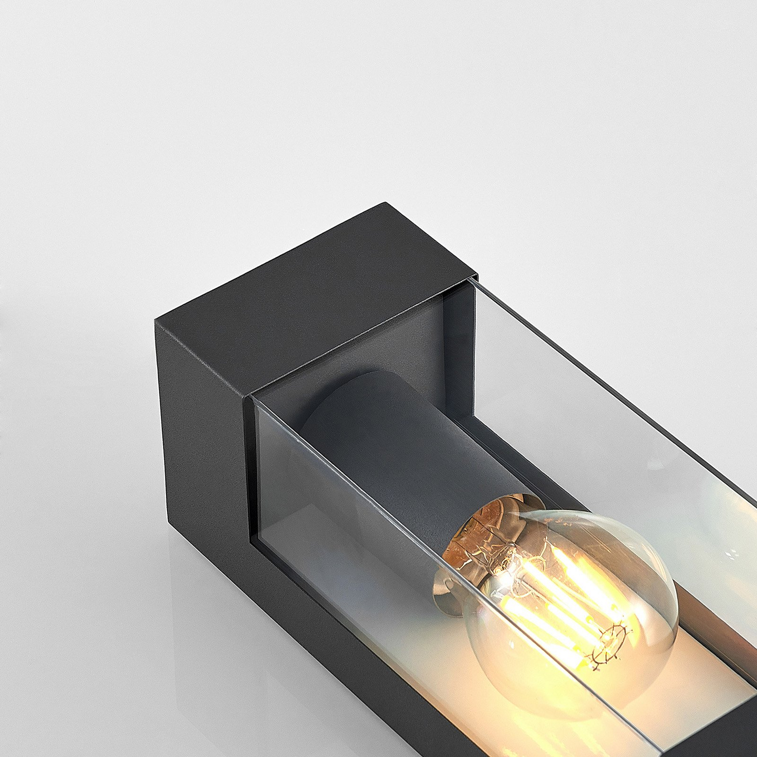 B-Ware Lindby Tilian Außenwandleuchte Außenlampe Lampe Leuchte E27 Wandleuchte 2 Stück - 4251096575972