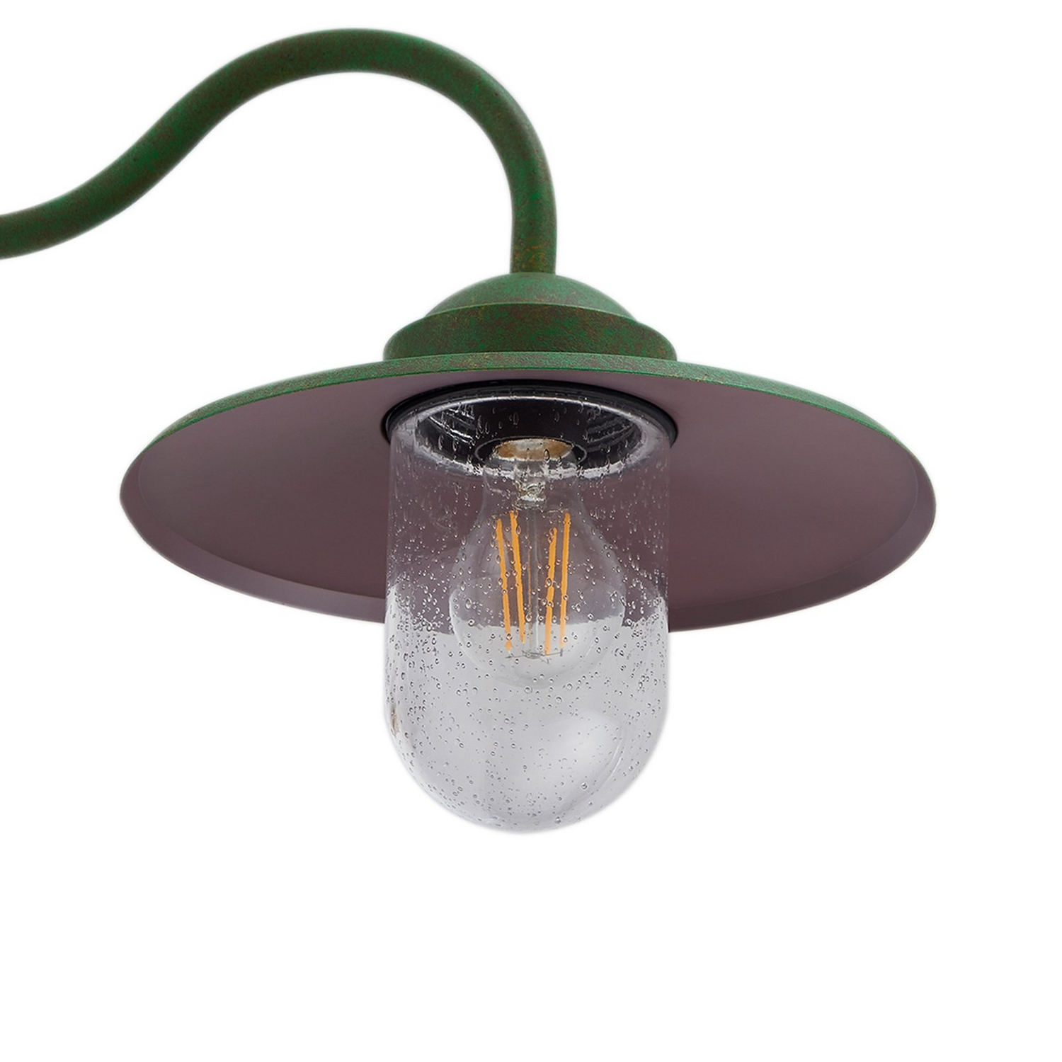 B-Ware Lindby Leuchte Wandlampe Außenleuchte Bilma Glas Grün 29 Cm Hoch Lampe Leuchte - 4251911786774