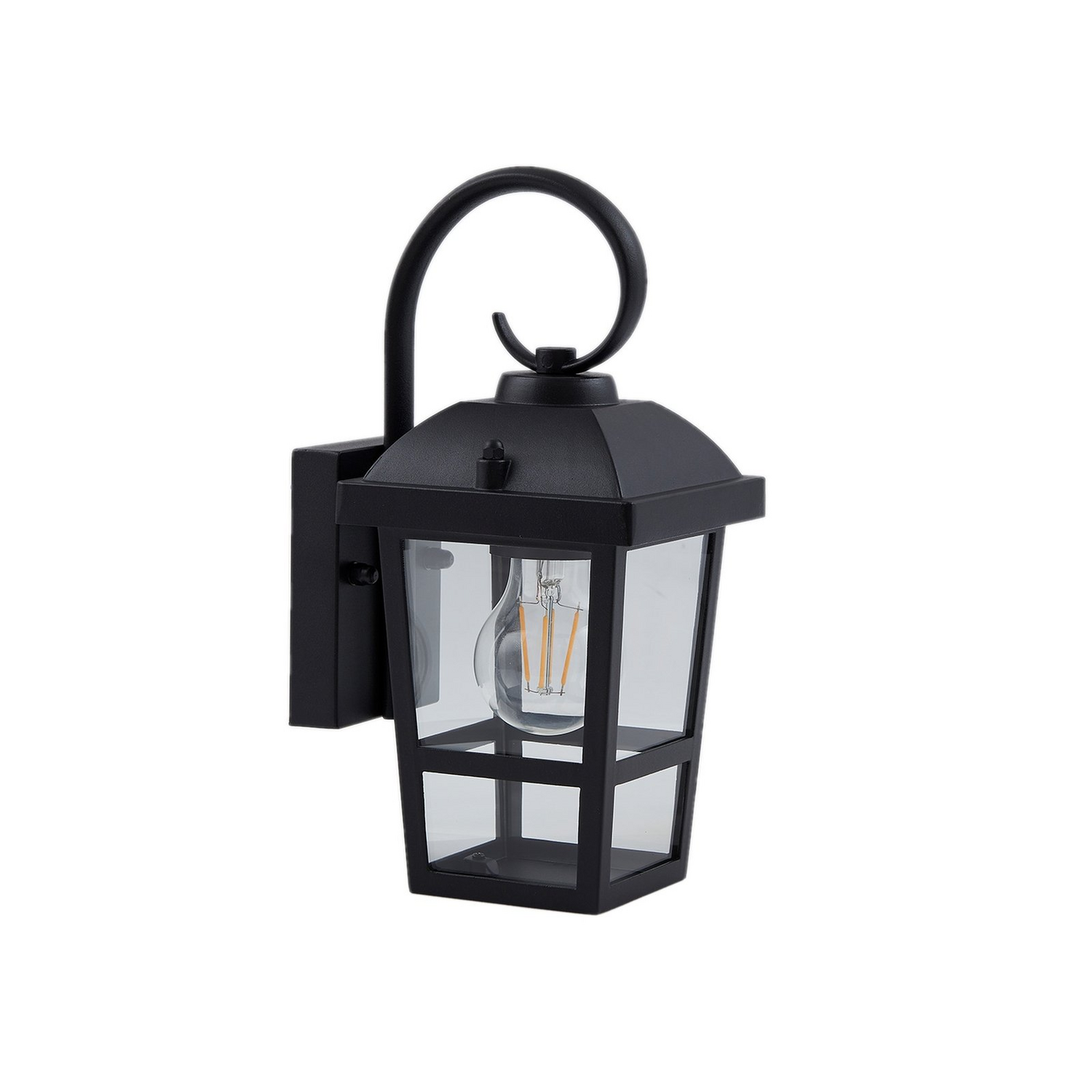 Lindby Außenwandleuchte Wandlampe Außenlampe Schwarz Edelstahl 29 Cm E27 Ip44 B-Ware