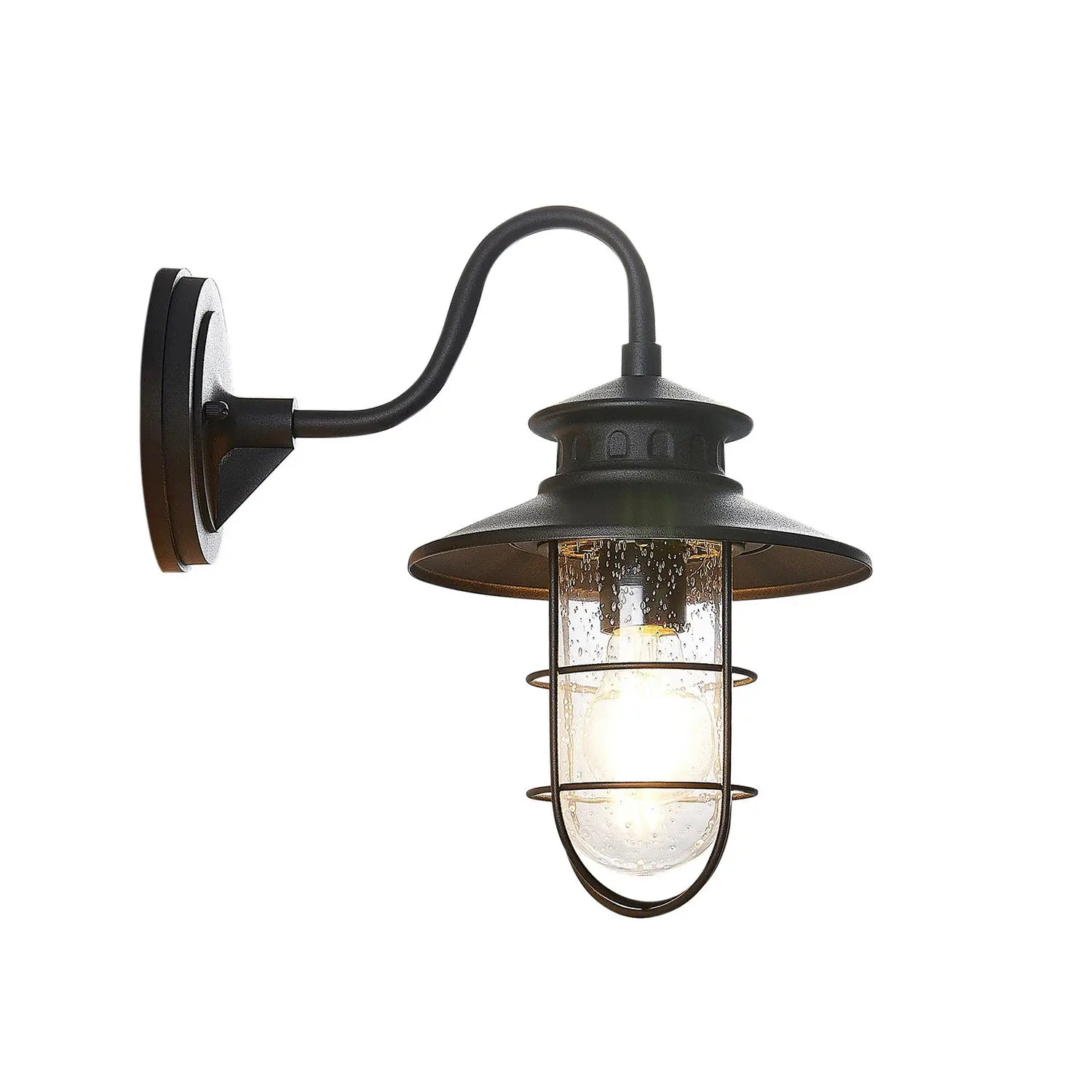 B-Ware Lindby Kyan Außenwandleuchte Wandleuchte Wandleuchte Lampe Leuchte Höhe 32cm 60 W