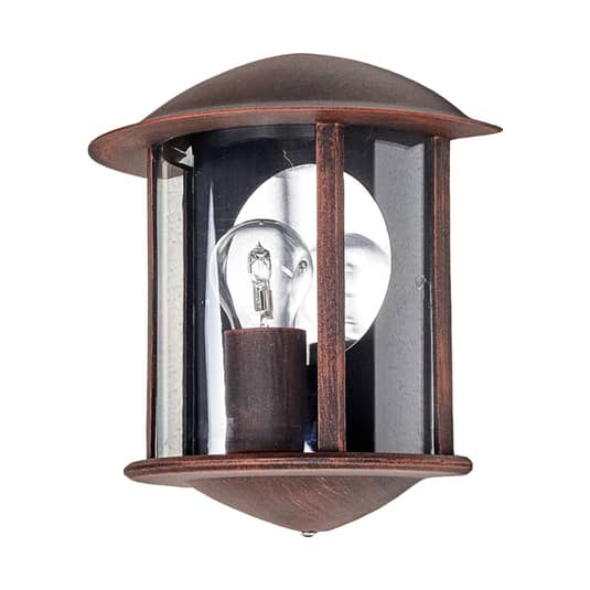 Lindby Außenwandleuchte Maelis Halbrund Außen Wandleuchte Außenleuchte Garten Lam B-Ware - 6291105704564