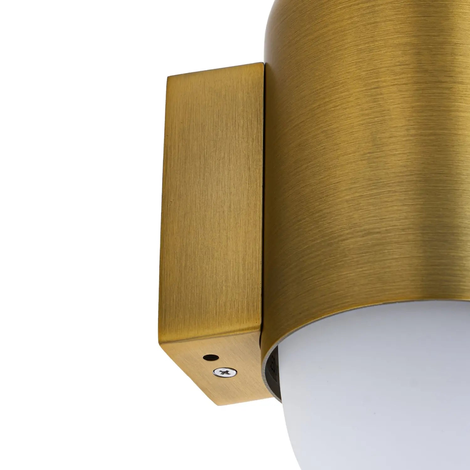B-Ware Lindby Außenwandleuchte Wandlampe Pilva Messing Metall Außenleuchte E27 Led Ip44 - 4255830907265
